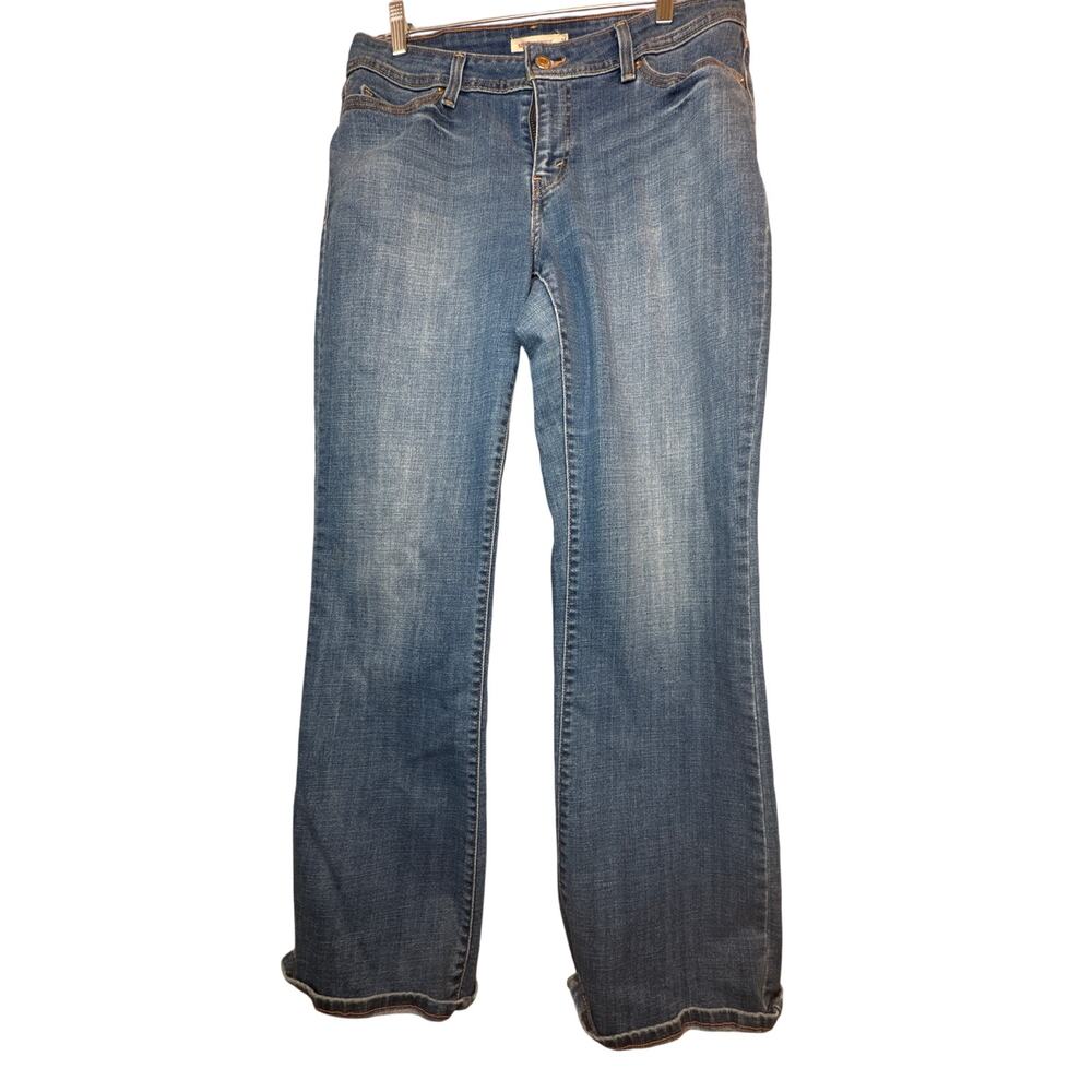 Levi's Blue Flare & Wide Leg Jeans - Picture 2 of 8